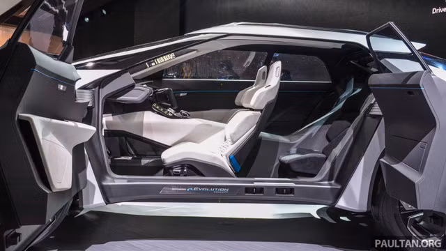 suv cong nghe cao mitsubishi e evolution concept duoc ven man