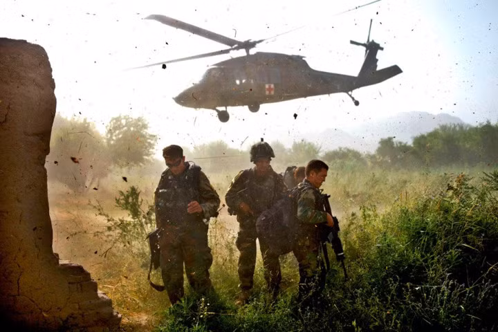 photo can canh binh si my tac chien va dam bao an ninh tren khap the gioi