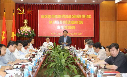 khao sat chinh sach tien luong cong chuc vien chuc