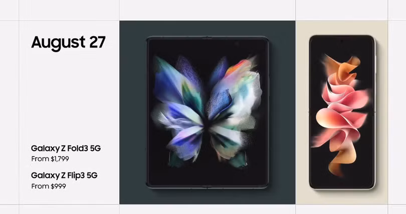 Galaxy Z Fold3 trình làng: Bền hơn, mạnh mẽ hơn nhưng giá không “mềm” hơn