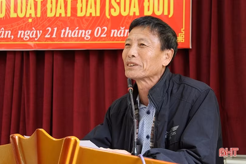 Huyện Nghi Xuân đóng góp nhiều ý kiến về sửa đổi Luật Đất đai