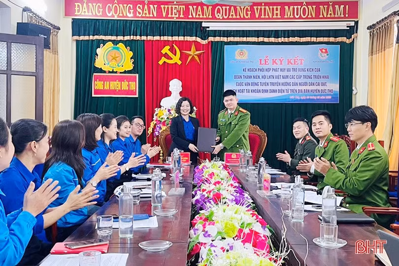 Phối hợp triển khai cuộc vận động thực hiện Đề án 06 của Chính phủ trên địa bàn Hà Tĩnh