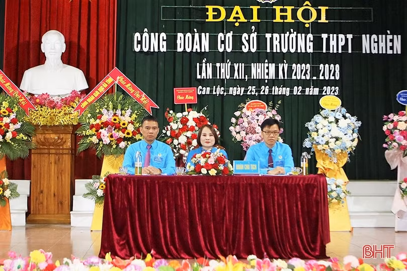 Đại hội điểm công đoàn cơ sở thuộc ngành GD&ĐT Hà Tĩnh