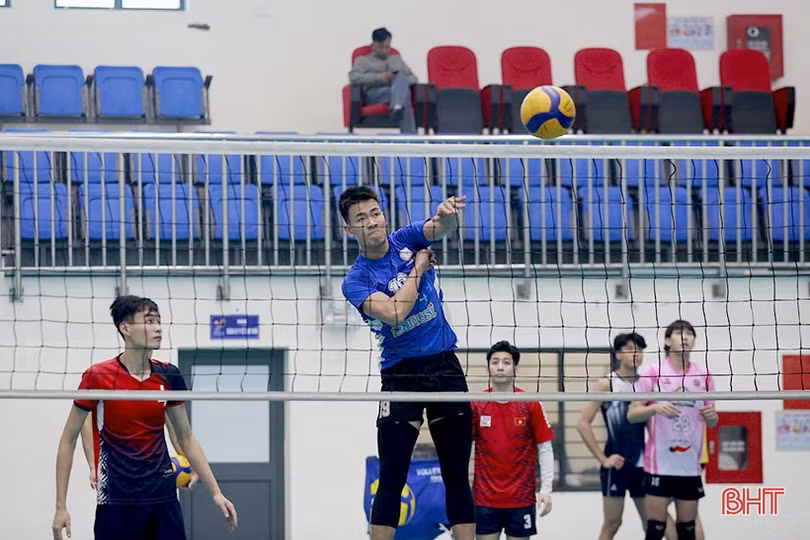 “Xốc” lại đội hình, bóng chuyền nam Hà Tĩnh sẵn sàng cho giải vô địch quốc gia 2023