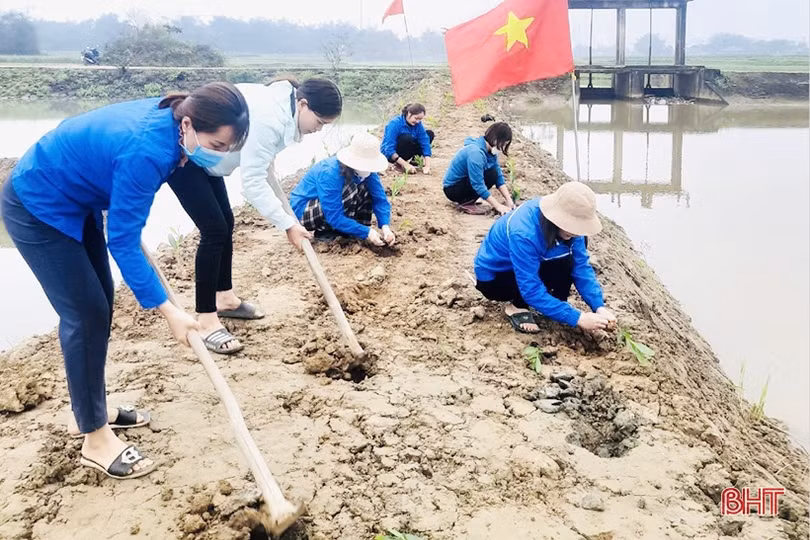 Tuổi trẻ Hà Tĩnh đồng loạt ra quân hưởng ứng Tháng Thanh niên