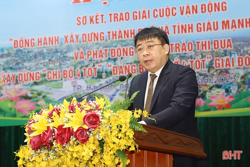 21 đề tài, ý tưởng đạt giải Cuộc vận động xây dựng TP Hà Tĩnh giàu mạnh, văn minh