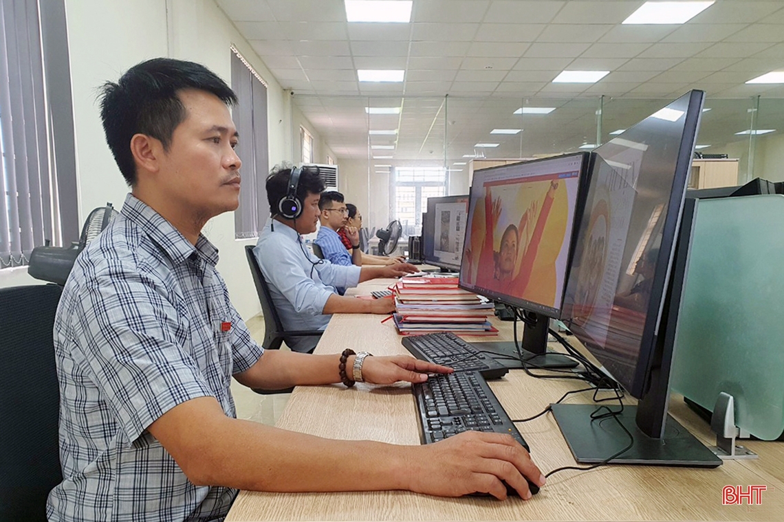 Tòa soạn hội tụ - hành trang vững chắc trong kỷ nguyên 4.0 của Báo Hà Tĩnh