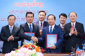Hà Tĩnh - Khăm Muồn tăng cường hợp tác, thắt chặt tình hữu nghị