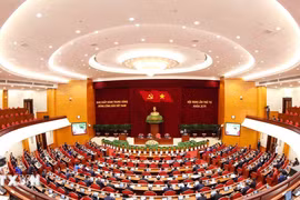 Thông cáo báo chí về ngày làm việc thứ nhất Hội nghị Trung ương 4 khóa XIV