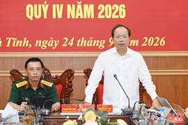 Đảng ủy Quân sự Hà Tĩnh ra nghị quyết lãnh đạo thực hiện nhiệm vụ quý IV