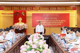 Thông qua dự thảo báo cáo kết quả giám sát đối với Ban Thường vụ Tỉnh ủy Hà Tĩnh