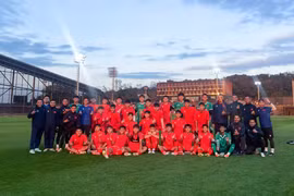 U17 Việt Nam thắng đậm đội bóng Hàn Quốc trước thềm World Cup