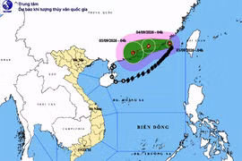 Bão số 5 đi ra ngoài Biển Đông, gió giật cấp 11
