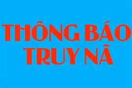 Công an Hà Tĩnh truy nã đối tượng cướp tài sản
