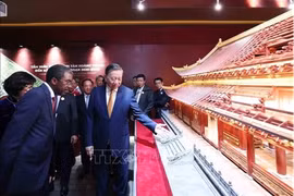 Tổng Bí thư, Chủ tịch nước Tô Lâm dự Lễ khởi công Dự án đầu tư bảo quản, tu bổ, phục hồi Điện Kính Thiên