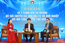 Hà Tĩnh kết nối chuyên gia, nhà đầu tư với khởi nghiệp đổi mới sáng tạo