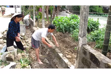 Nhận thức của người dân trong xây dựng NTM không ngừng được nâng cao