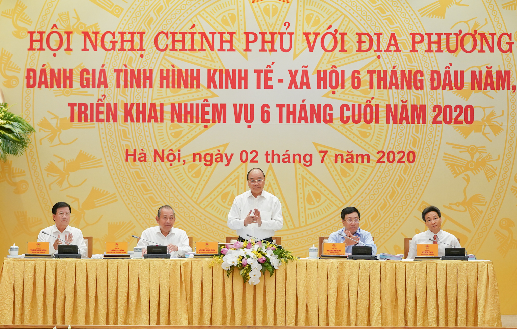 Lãnh đạo Hà Tĩnh họp trực tuyến Chính phủ bàn về tình hình kinh tế - xã hội