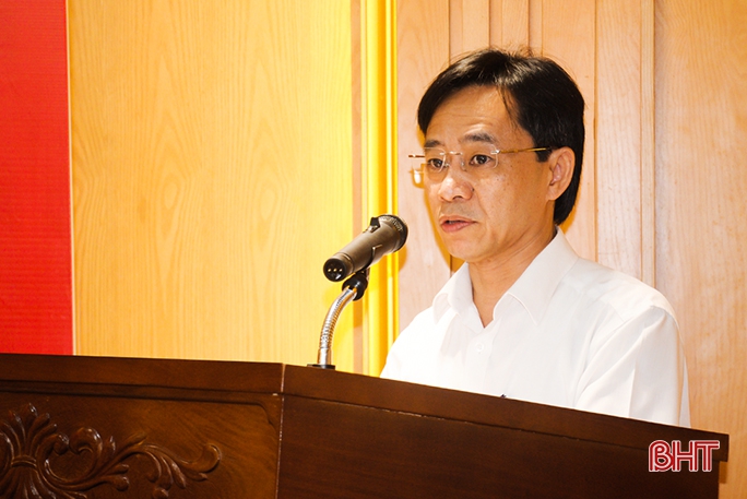 Tập trung xây dựng đề án nhân sự đảm bảo chất lượng trình Đại hội Đảng bộ tỉnh Hà Tĩnh lần thứ XIX