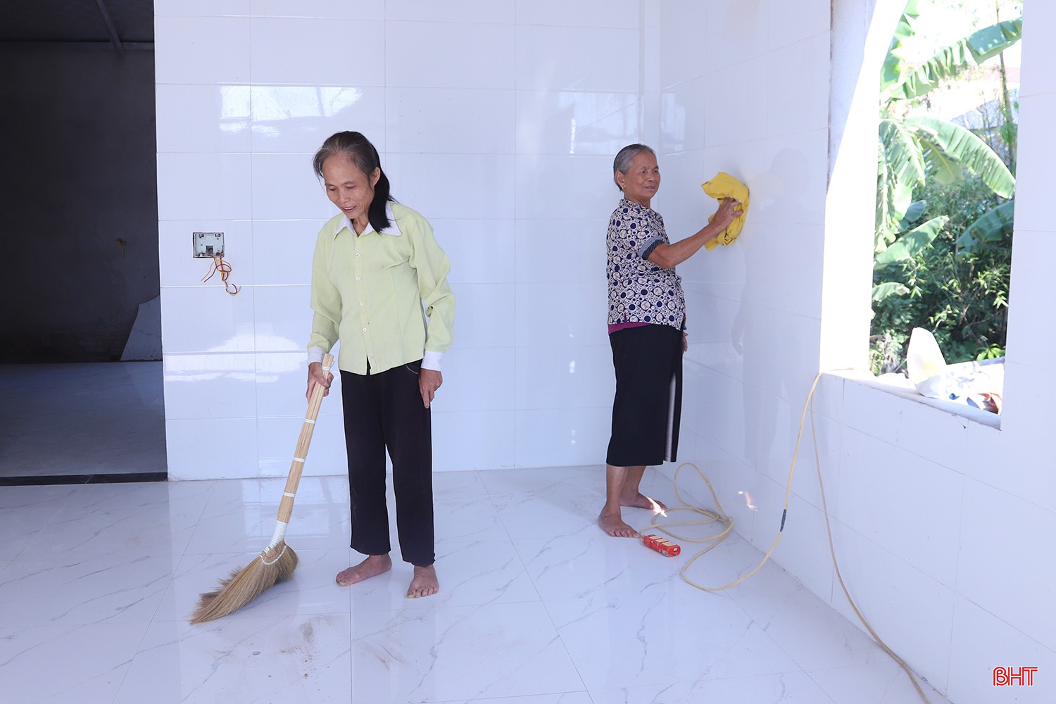 Căn nhà của vợ chồng anh Lê Văn Dần đã hoàn thiện và được bàn giao cho gia đình sử dụng.