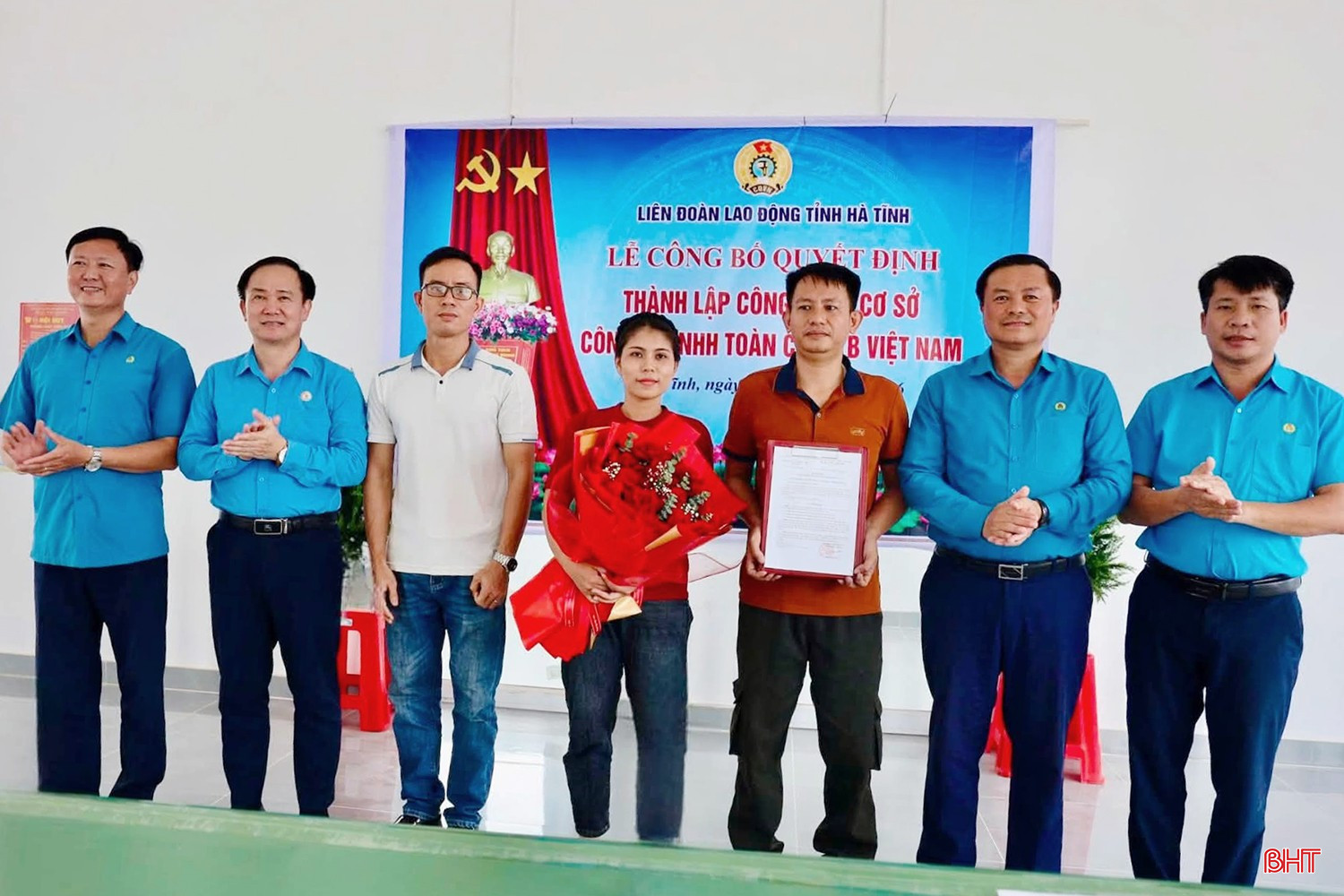 Từ đầu năm đến nay, toàn tỉnh đã thành lập được 38 công đoàn cơ sở, phát triển mới 4.171 đoàn viên.