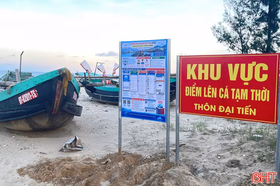 Tỷ lệ tàu cá thực hiện thủ tục eCDT trên địa bàn Hà Tĩnh tăng nhanh