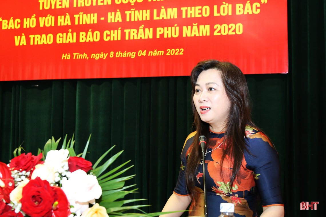 Hà Tĩnh triển khai cuộc thi “Bác Hồ với Hà Tĩnh - Hà Tĩnh làm theo lời Bác” và trao giải Báo chí Trần Phú năm 2020