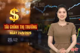 Tài chính thị trường ngày 24/9: Thêm nhiều ngân hàng trả lãi suất tiết kiệm trên 9%