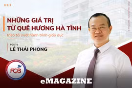 PGS.TS Lê Thái Phong: Những giá trị từ quê hương Hà Tĩnh theo tôi suốt hành trình giáo dục