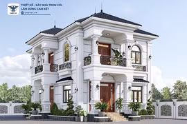 Xu hướng thiết kế biệt thự 2 tầng: Tối ưu không gian sống trên khu đất rộng