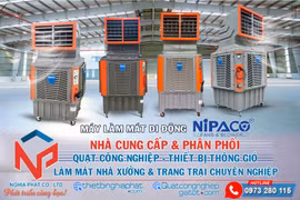 Đánh giá máy làm mát Nipaco: "Vị cứu tinh" cơ động giải nhiệt cục bộ cho không gian mở và bán mở