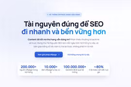 Tài nguyên SEO phát triển gói dịch vụ backlink theo tiêu chuẩn riêng cho từng website