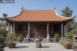 Vtkong: Đơn vị chuyên thi công nhà thờ họ bê tông giả gỗ đẹp, uy tín