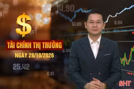 Tài chính thị trường ngày 28/10: Giá bạc giảm sâu, về mức 45 triệu đồng/kg