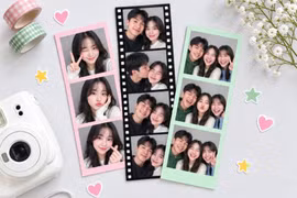 Chụp photobooth theo cách mới: Cùng hội bạn thử ngay “chuyền khung” tại Booth Summer 