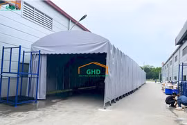 GHD - đơn vị sản xuất, thi công nhà bạt di động theo yêu cầu