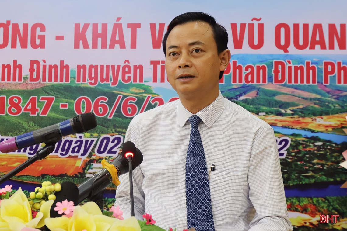 Phát huy hào khí Cần Vương, xây dựng Vũ Quang bứt phá, vươn xa