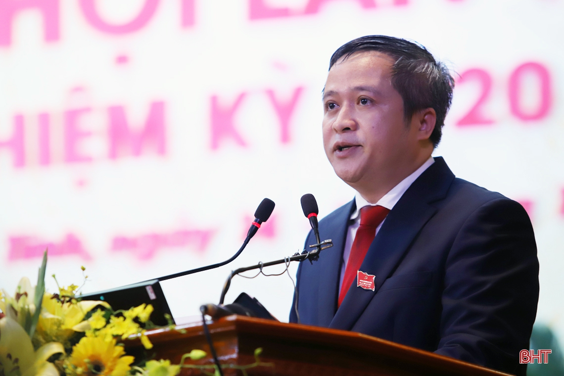 Toàn cảnh Đại hội Đảng bộ Hà Tĩnh lần thứ XIX, nhiệm kỳ 2020 - 2025
