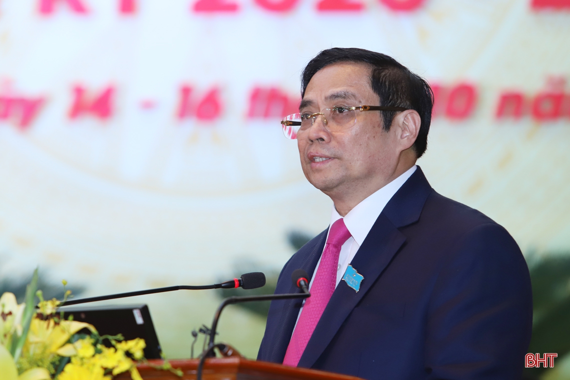 Toàn cảnh Đại hội Đảng bộ Hà Tĩnh lần thứ XIX, nhiệm kỳ 2020 - 2025