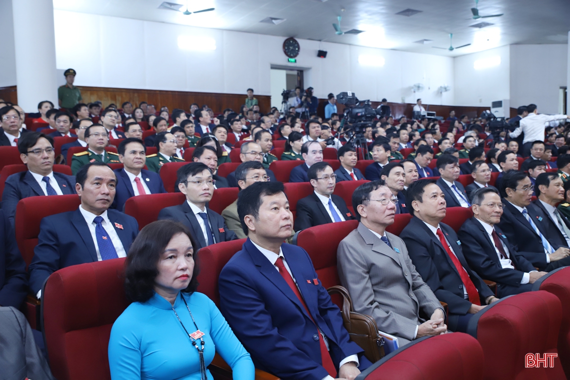 Hoàn thành phiên khai mạc Đại hội Đại biểu Đảng bộ tỉnh Hà Tĩnh lần thứ XIX