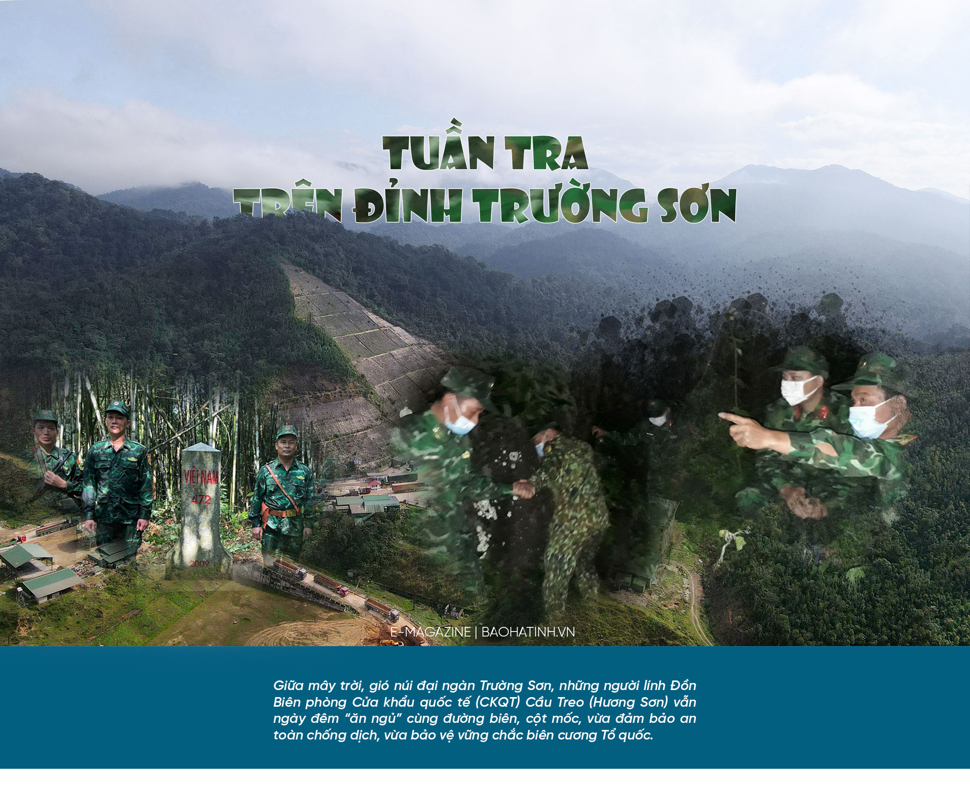 Tuần tra trên đỉnh Trường Sơn
