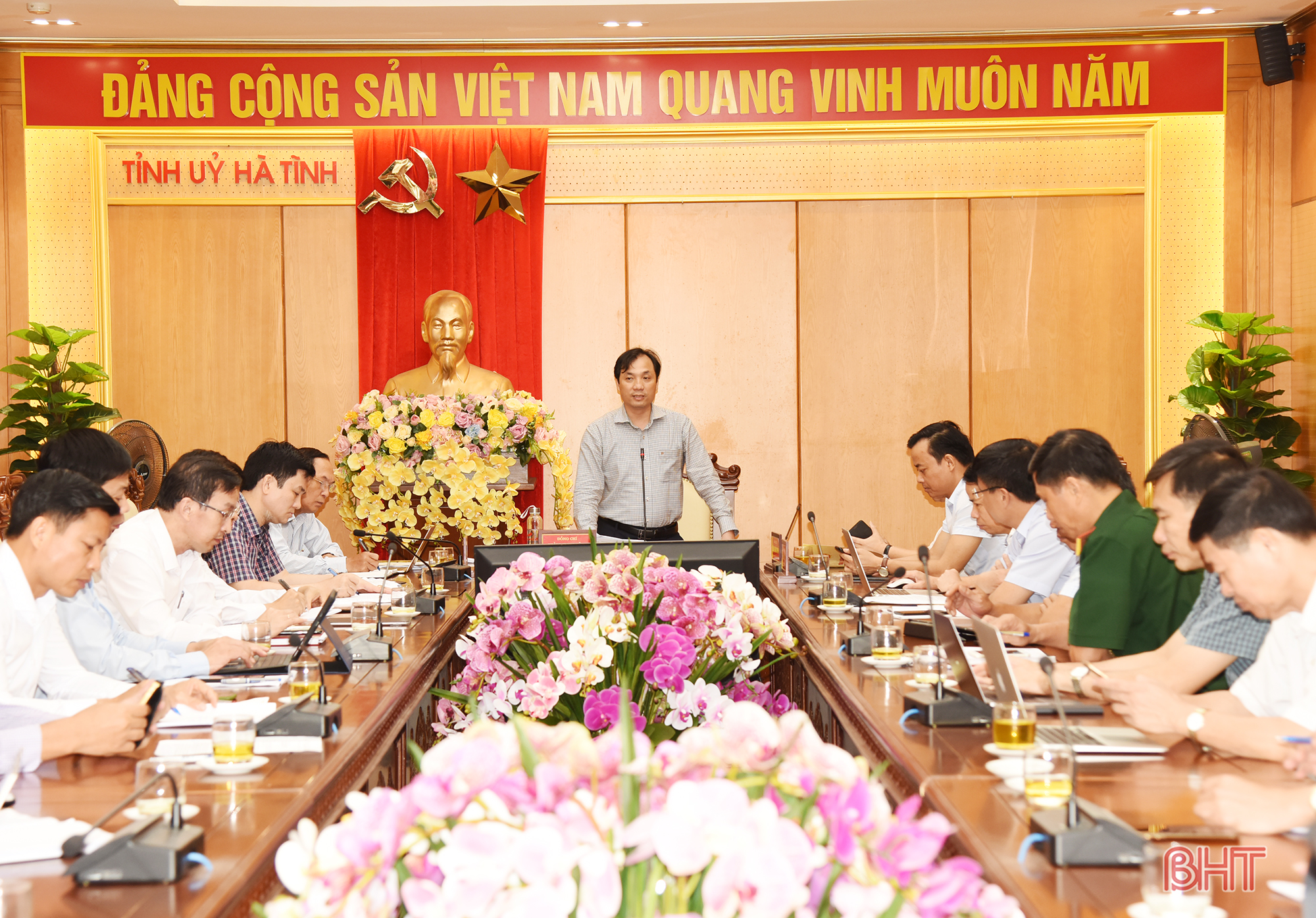 Gấp rút hoàn thành các phần việc phục vụ Đại hội Đảng bộ tỉnh Hà Tĩnh