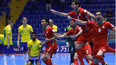 brazil bi loai som o futsal world cup boi nha vo dich chau a