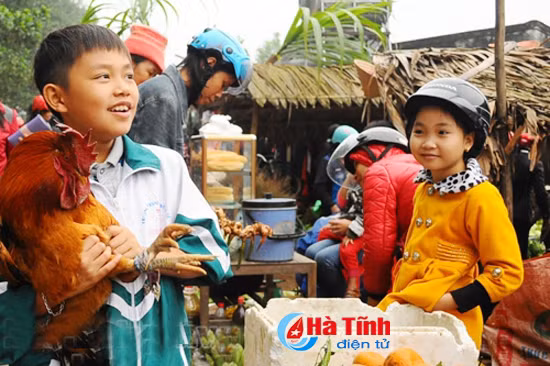 san vat cho que ngay tet