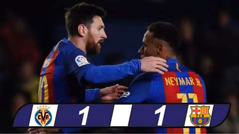messi ghi ban phut cuoi giup barca thoat thua truoc villarreal