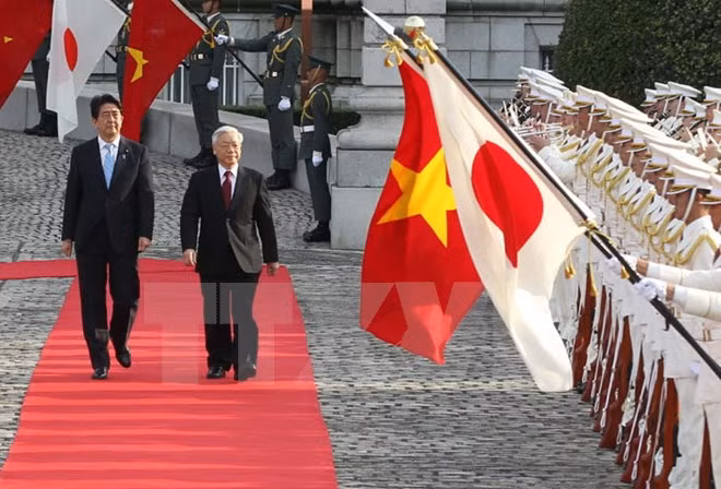 thu tuong nhat tham viet nam day manh hop tac an ninh thuong mai