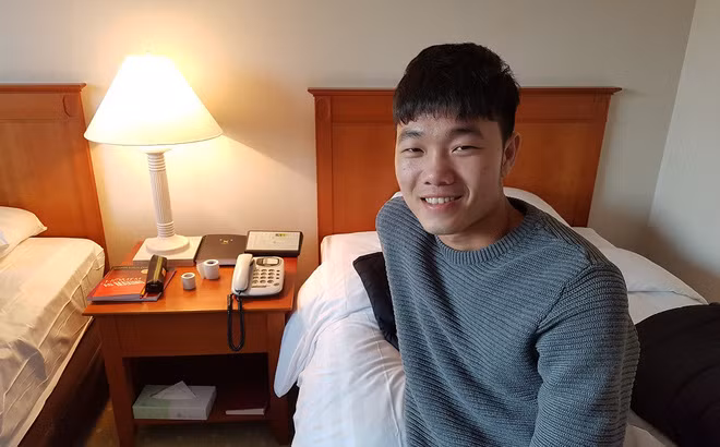 xuan truong ghi ban thang dau tien tai gangwon fc