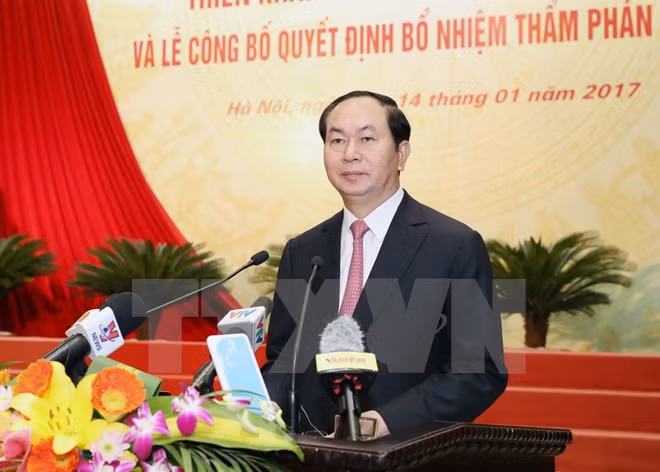 chu tich nuoc xet xu nghiem minh cac vu an kinh te tham nhung
