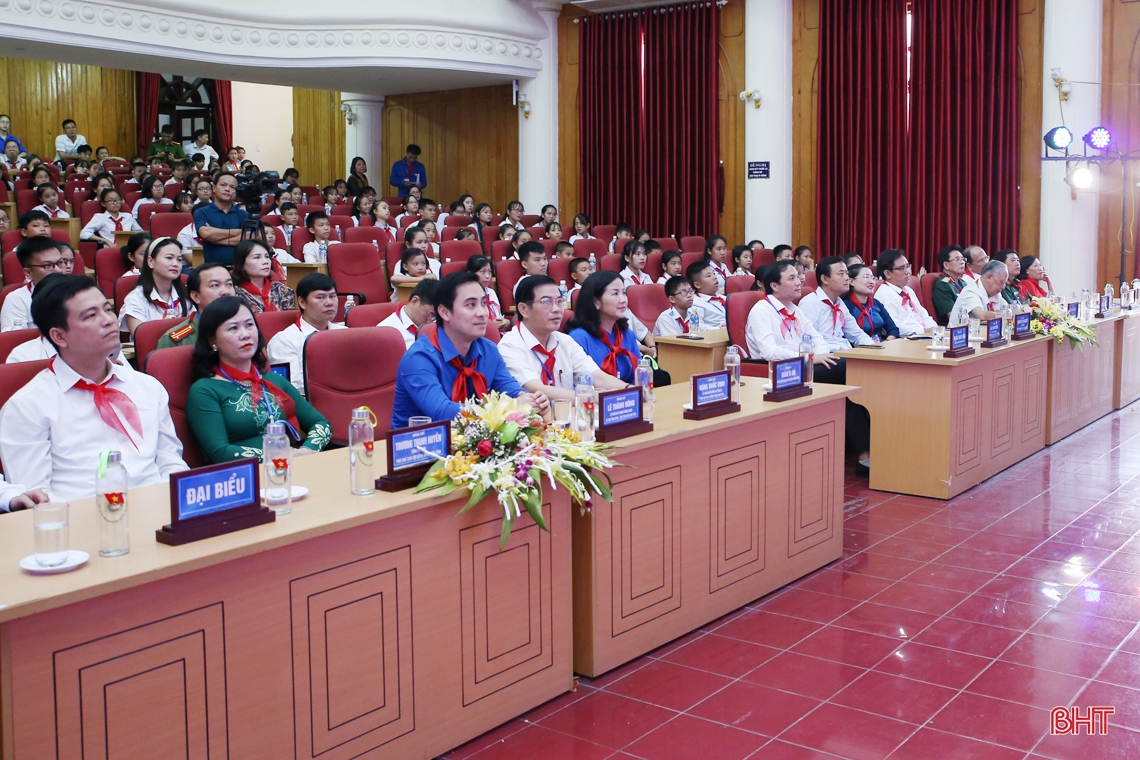 184 đội viên, thiếu nhi Hà Tĩnh xuất sắc nhận danh hiệu Cháu ngoan Bác Hồ