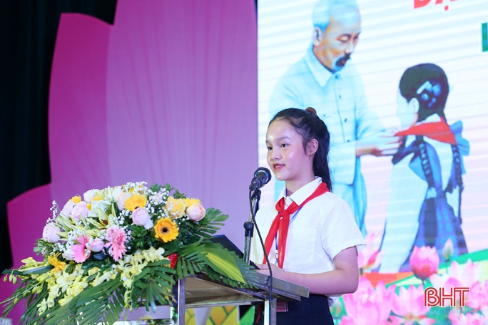 184 đội viên, thiếu nhi Hà Tĩnh xuất sắc nhận danh hiệu Cháu ngoan Bác Hồ